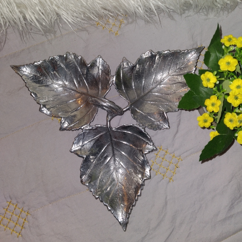 Martha Stewart Collection Park Leaves Serving Tray
